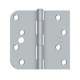 Deltana S44058TT26D-L/H brushed chrome door hinge