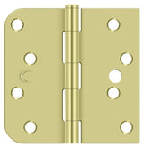 Deltana S44058TT2D-LH zinc chromate door hinge