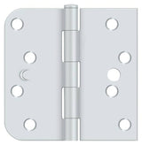 Deltana S44058TTUSPW-LH prime coated white door hinge