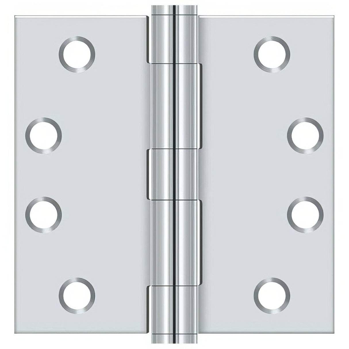 Deltana S44HD26 polished chrome door hinge