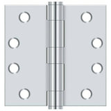 Deltana S44HD26D door hinge in satin nickel, additional view
