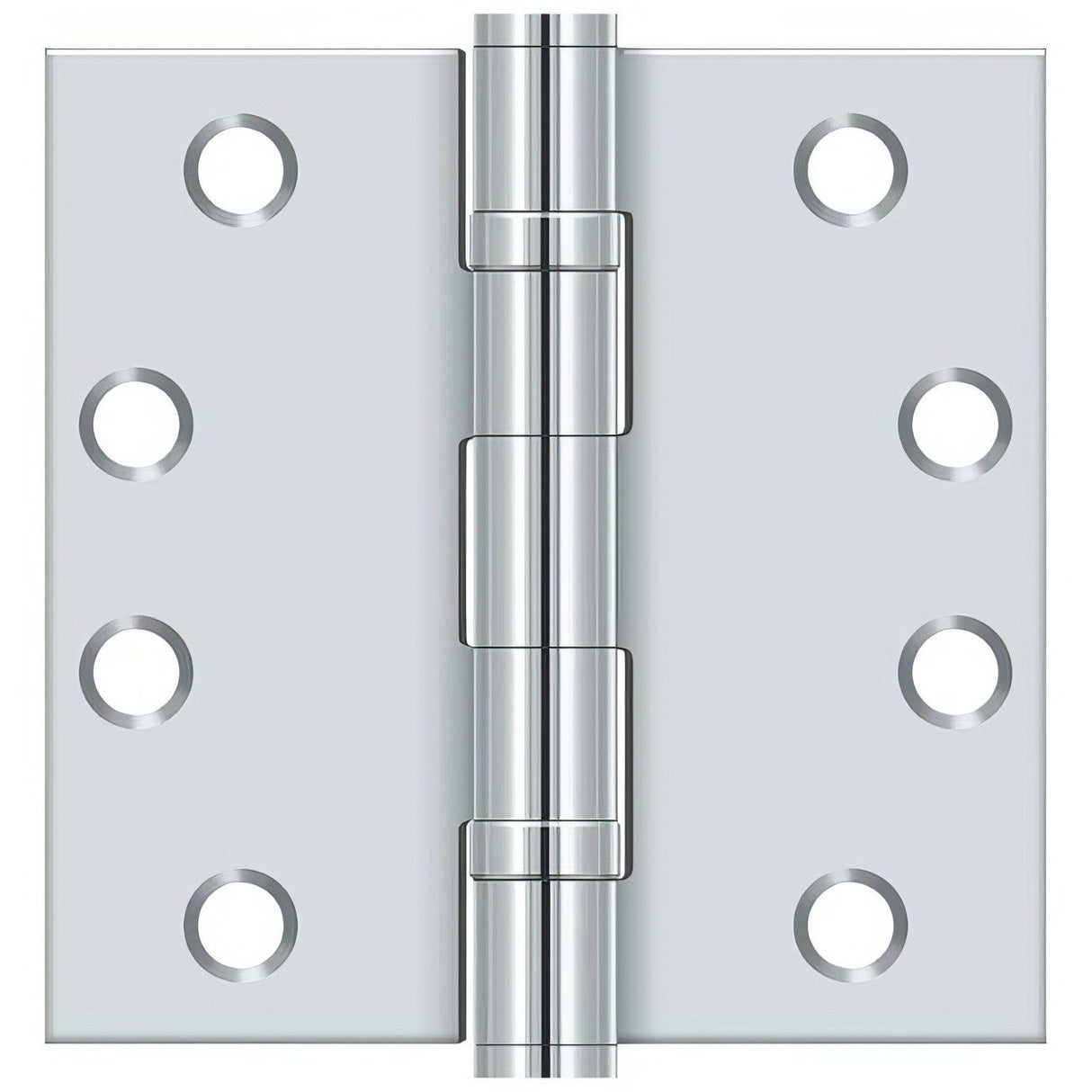 Deltana S44HDBB26 polished chrome door hinge