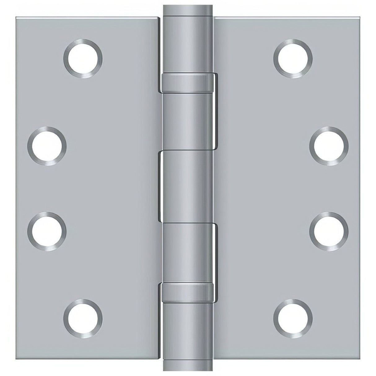 Deltana S44HDBB26D satin chrome door hinge