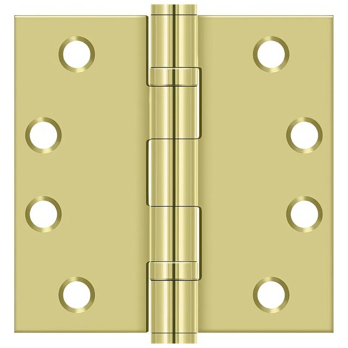 Deltana S44HDBB3 polished brass door hinge