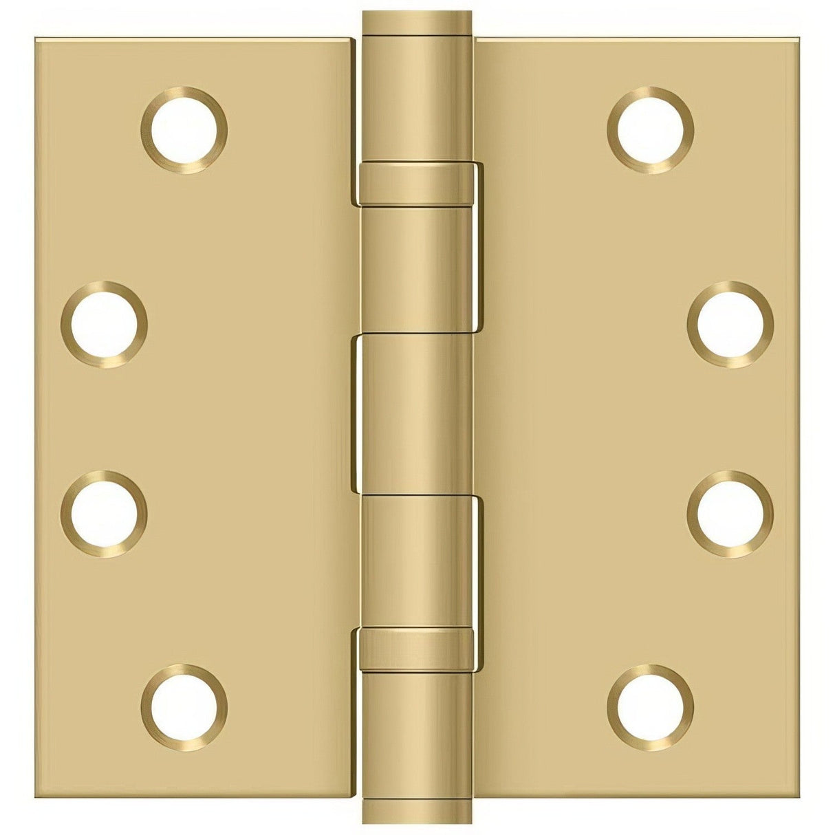 Deltana S44HDBB4 satin brass door hinge