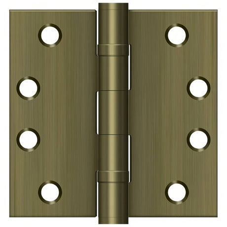 Deltana S44HDBB5 antique brass door hinge