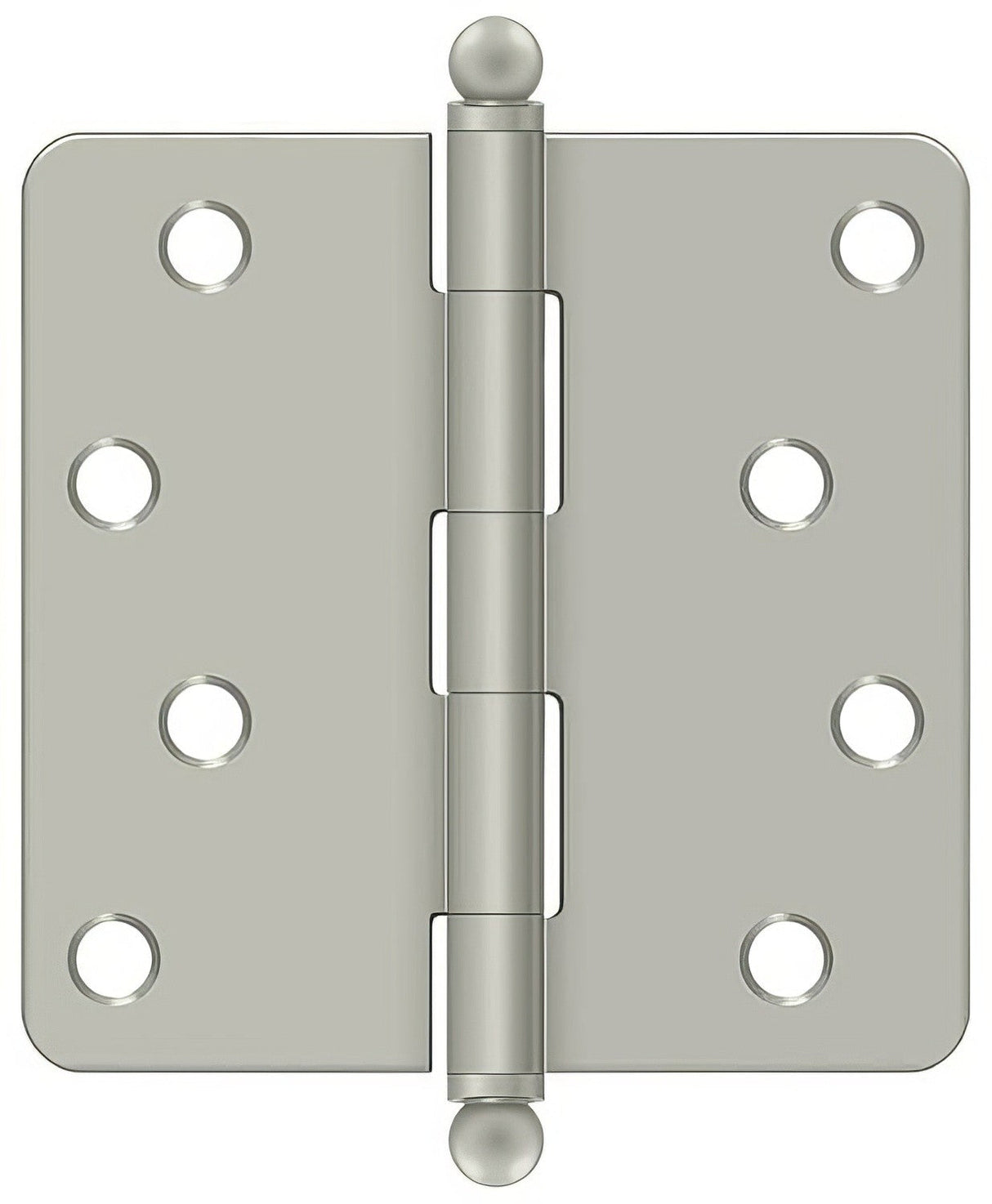 Deltana S44R415-BT satin nickel door hinge