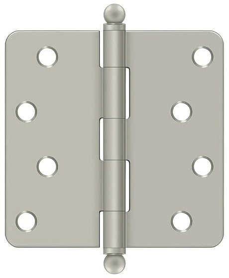 Deltana S44R415-BT satin nickel door hinge