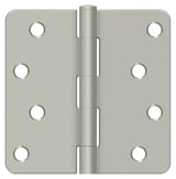 Deltana S44R415 satin nickel door hinge
