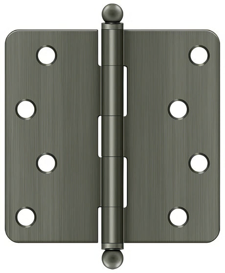 Deltana S44R415A-BT antique nickel door hinge