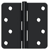 Deltana S44R41B door hinge in satin nickel, additional view