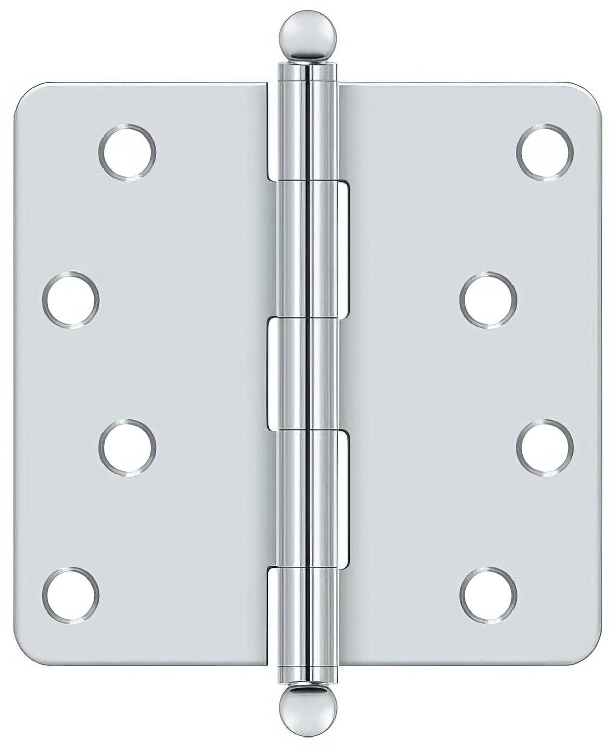 Deltana S44R426-BT polished chrome door hinge
