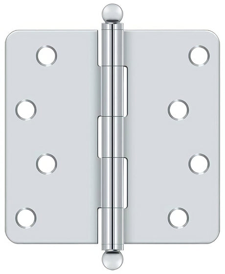 Deltana S44R426-BT polished chrome door hinge