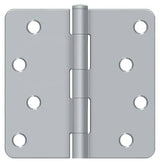 Deltana S44R426D brushed chrome door hinge