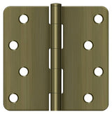 Deltana S44R45 antique brass door hinge