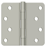 Deltana S44R4BB15 satin nickel door hinge