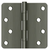 Deltana S44R4BB15A antique nickel door hinge