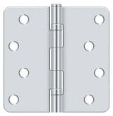 Deltana S44R4BB26 chrome door hinge
