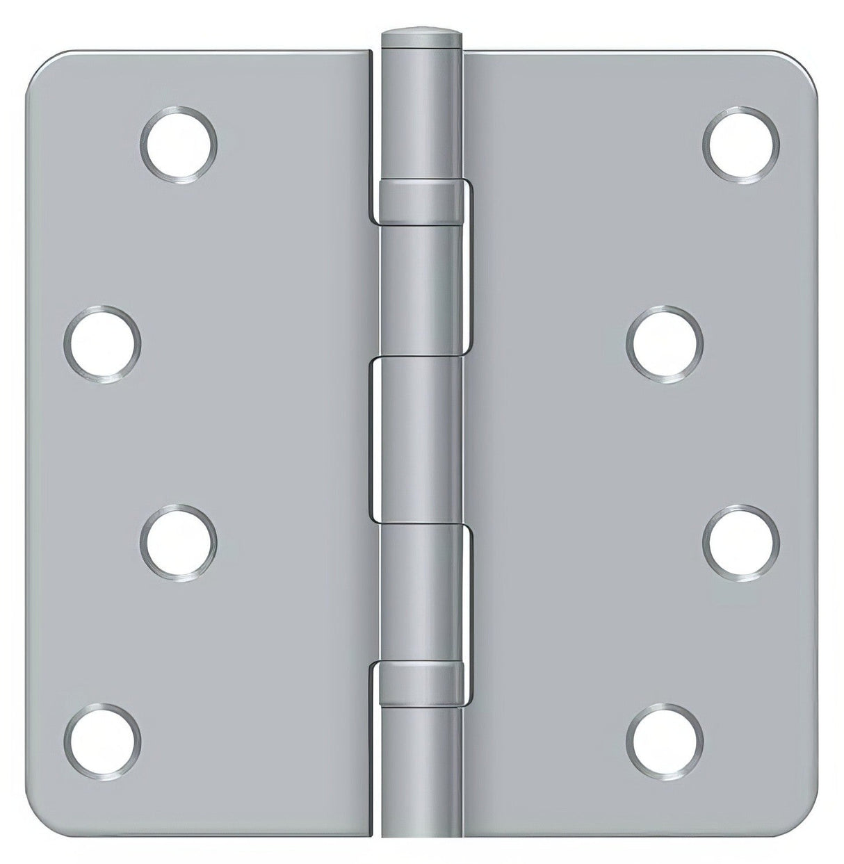 Deltana S44R4BB26D brushed chrome door hinge