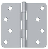Deltana S44R4BB26D brushed chrome door hinge