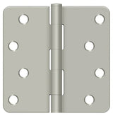 Deltana S44R4BK15 satin nickel door hinge
