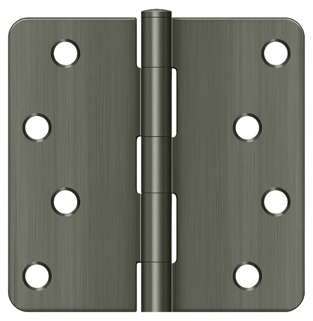 Deltana S44R4BK15A antique nickel door hinge