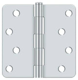 Deltana S44R4BK26 chrome door hinge