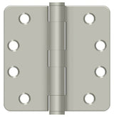 Deltana S44R4HD15 satin nickel door hinge