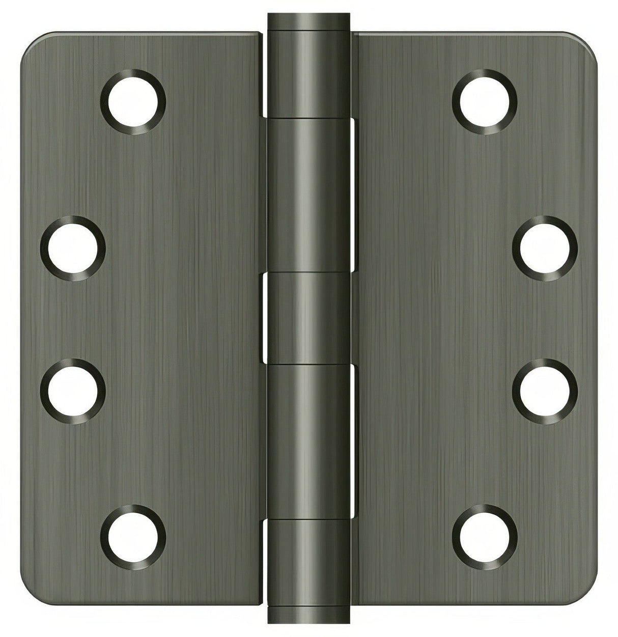 Deltana S44R4HD15A antique nickel door hinge