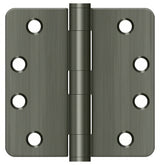 Deltana S44R4HD15A antique nickel door hinge