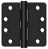 Deltana S44R4HD1B flat black door hinge