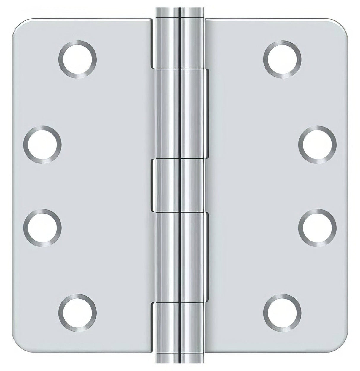 Deltana S44R4HD26 chrome door hinge