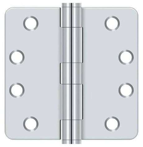 Deltana S44R4HD26 chrome door hinge