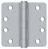 Deltana S44R4HD26D brushed chrome door hinge
