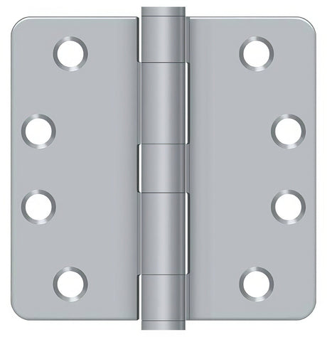 Deltana S44R4HD26D brushed chrome door hinge