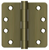 Deltana S44R4HD5 antique brass door hinge