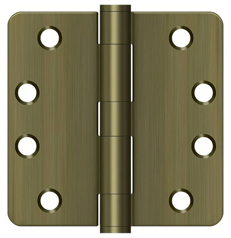 Deltana S44R4HD5 antique brass door hinge