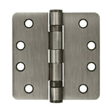 Deltana S44R4HDB15A antique nickel door hinge