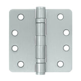 Deltana S44R4HDB26D brushed chrome door hinge