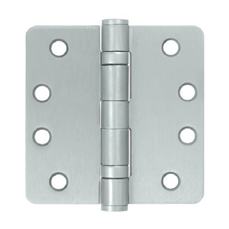 Deltana S44R4HDB26D brushed chrome door hinge