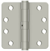 Deltana S44R4HDN15 satin nickel door hinge