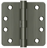 Deltana S44R4HDN15A antique nickel door hinge