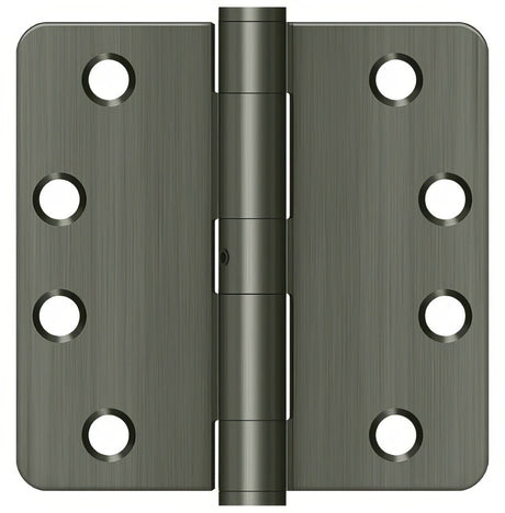 Deltana S44R4HDN15A antique nickel door hinge