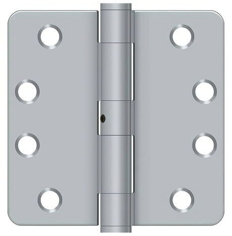 Deltana S44R4HDN26D satin chrome door hinge