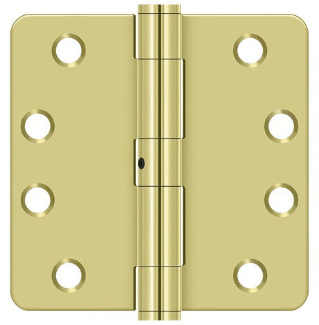 Deltana S44R4HDN3 bright brass door hinge