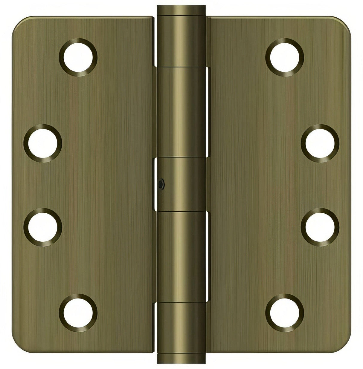 Deltana S44R4HDN5 antique brass door hinge