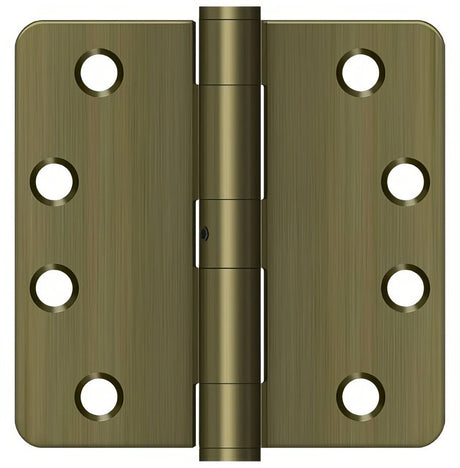 Deltana S44R4HDN5 antique brass door hinge
