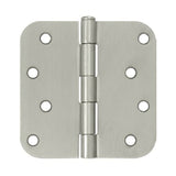 Deltana S44R515 satin nickel door hinge