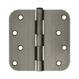 Deltana S44R515A antique nickel door hinge