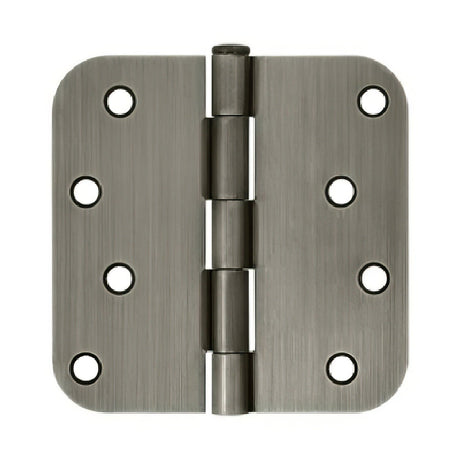 Deltana S44R515A antique nickel door hinge